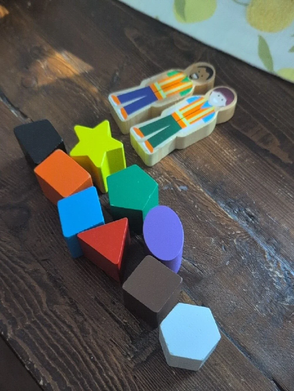 Melissa & Doug Blue Wooden Shape-Sorting Truck with Colorful Shapes